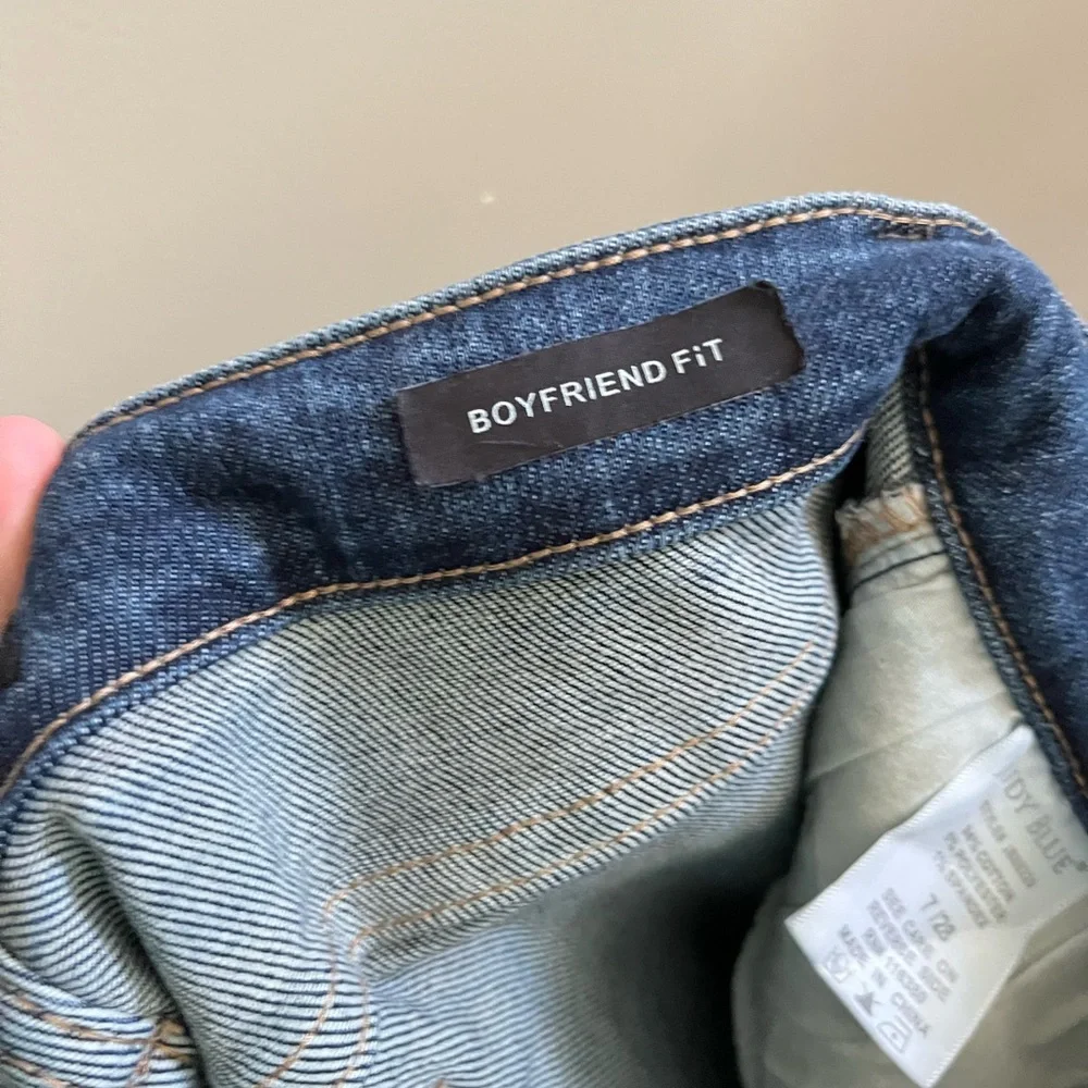 Judy Blue Jeans Distressed Boyfriend Fit Stretch‎ Denim size 28